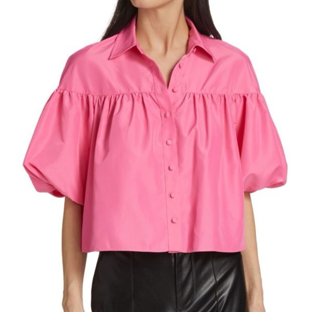 10 Crosby Derek Lam | Rosa Balloon Sleeve Shirt